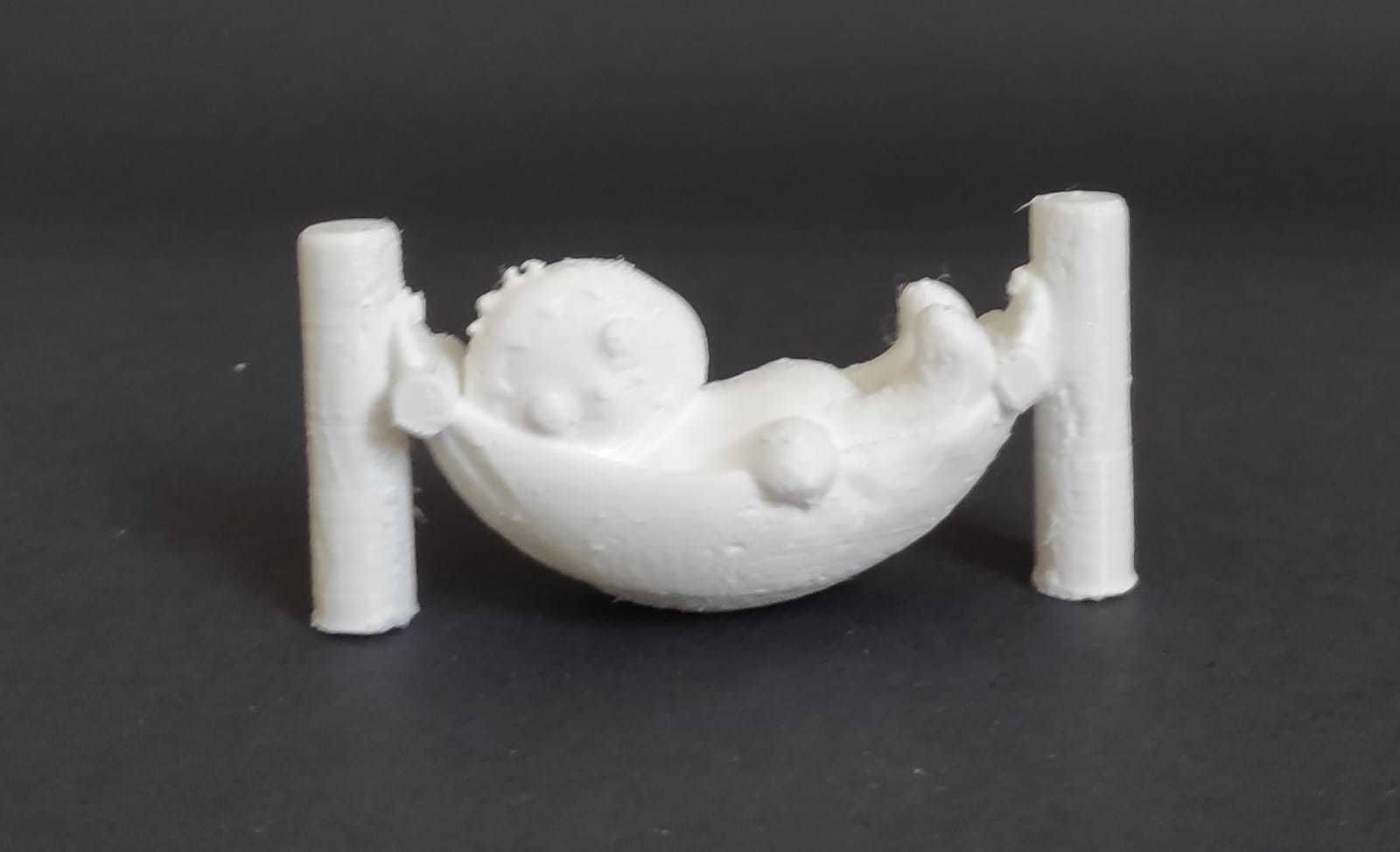 Sloth Hammock 3D print model_13