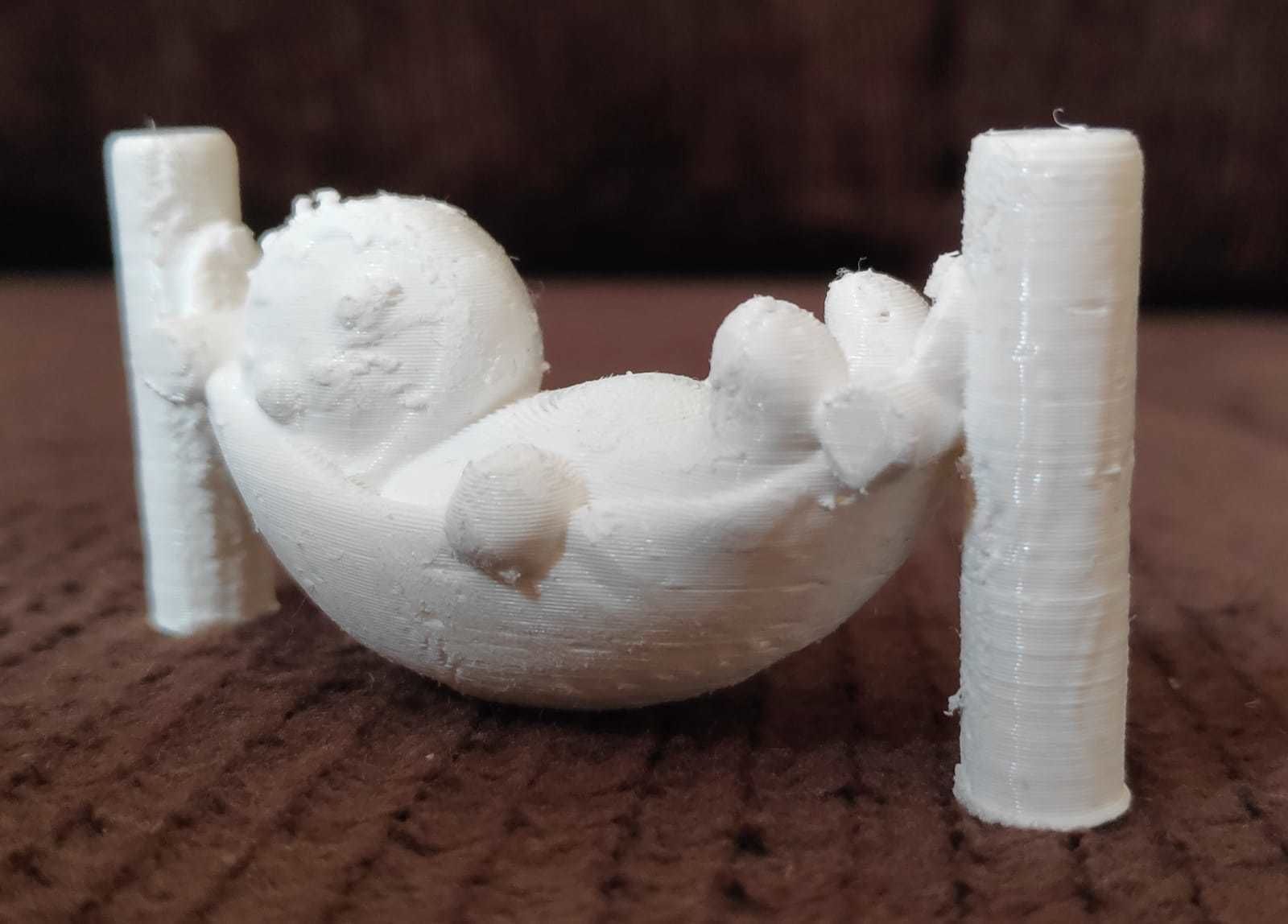 Sloth Hammock 3D print model_10