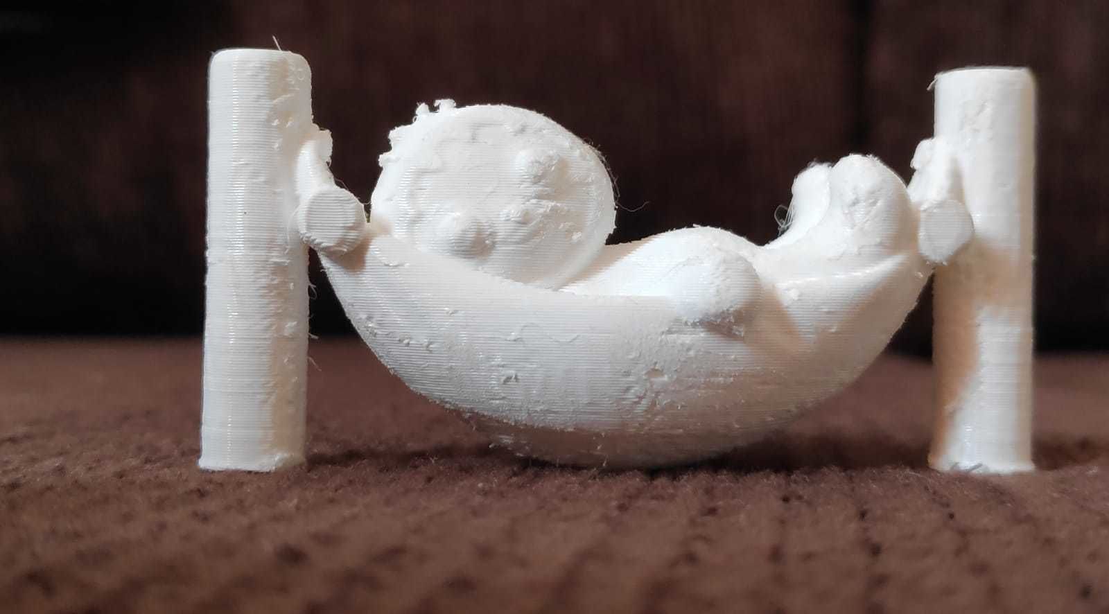 Sloth Hammock 3D print model_8