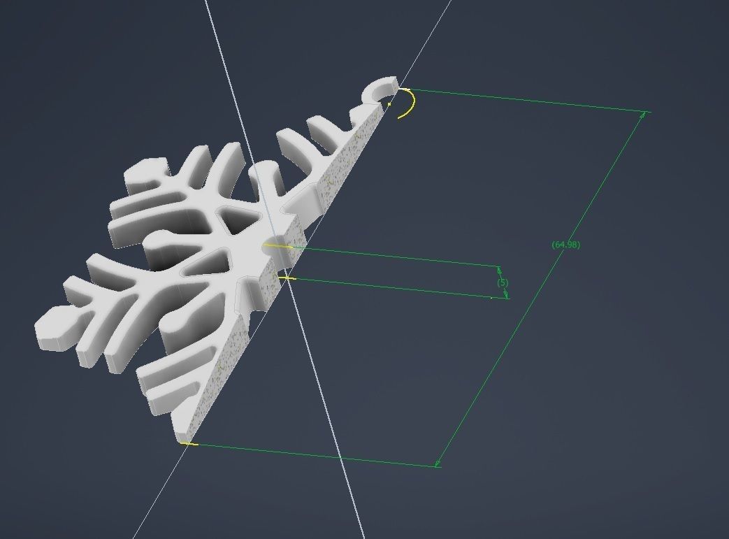 Snowflake M01 Free 3D print model_6