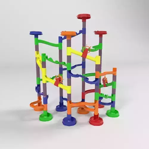 Ball circuit Lowpoly 