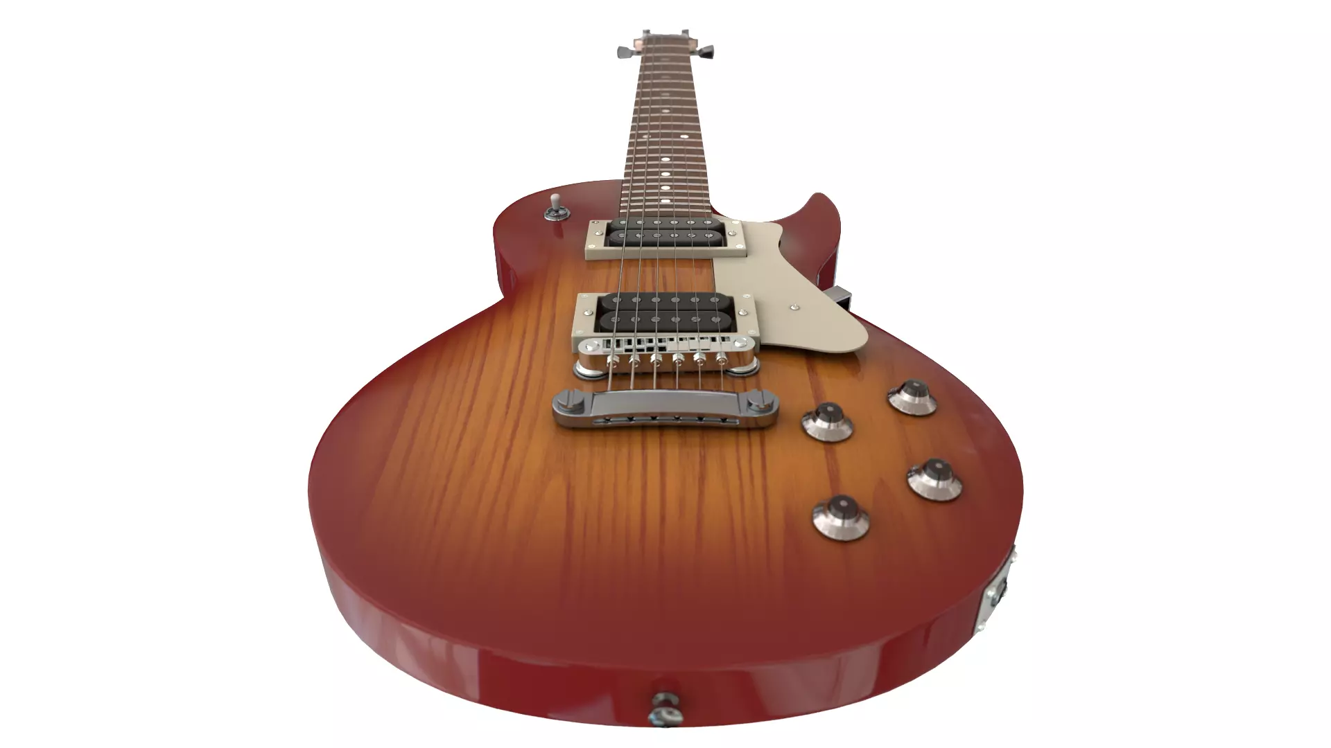 Electric guitar Cort CR100 3D model