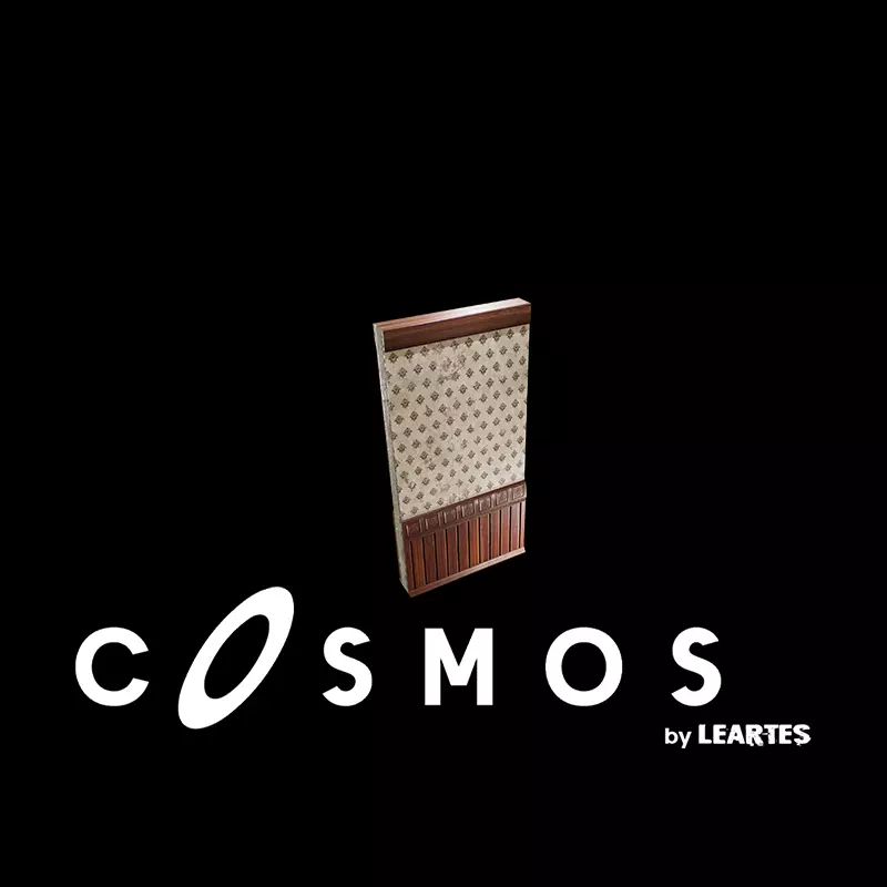 Vintage Module Interior Wall Low-poly 3D model_0