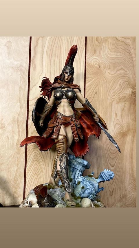 SPARTAN GIRL BY CREATIVE GEEK MB 3D print model_3