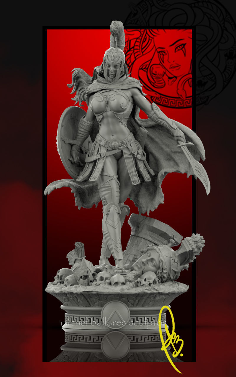 SPARTAN GIRL BY CREATIVE GEEK MB 3D print model_13