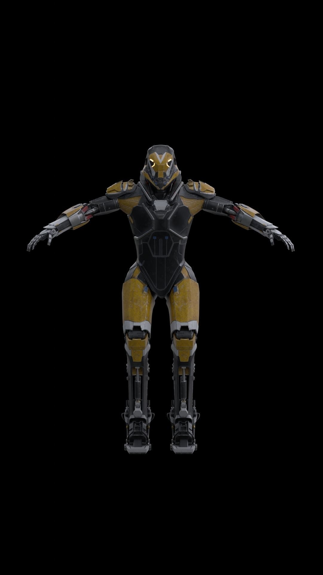 Anthem Ranger Javelin Suit 3D model animated rigged | CGTrader