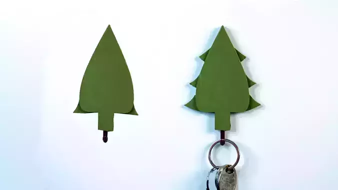 Tree Key Holder 3D print model Tree Key Holder 3D print model
