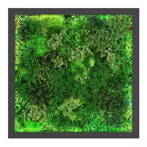 Vertical garden 160 Low-poly 3D model