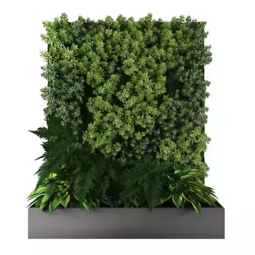 Vertical garden 164 Low-poly 3D model