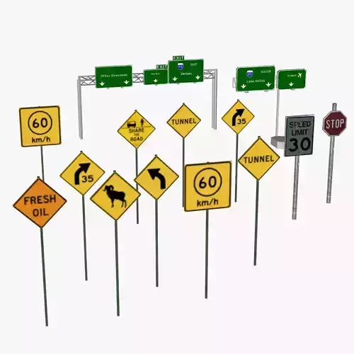 Road Signs And Traffic Signs