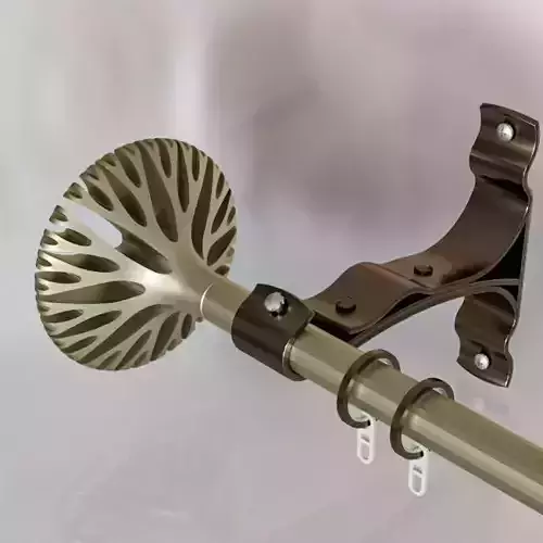 Bracket for curtain rods