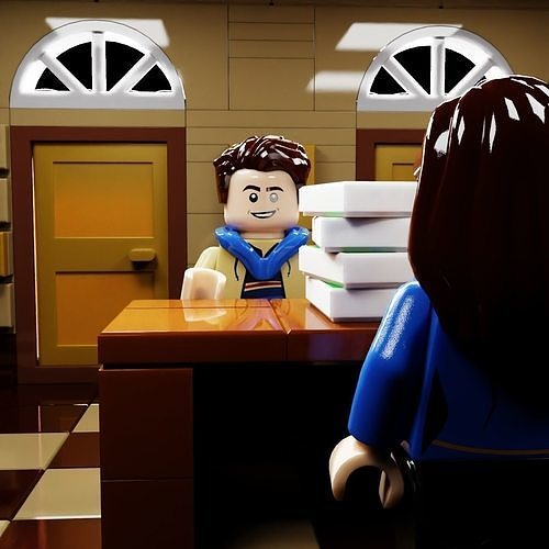 Lego Spider man Pizza Time Texture
