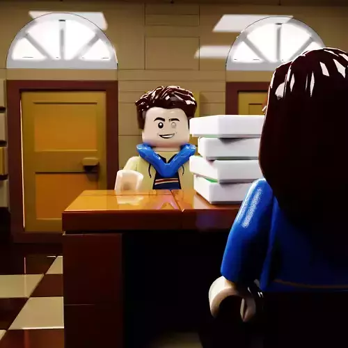 Lego Spider man Pizza Time Texture