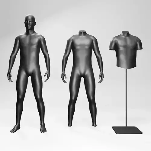 SET MANNEQUINS MALE