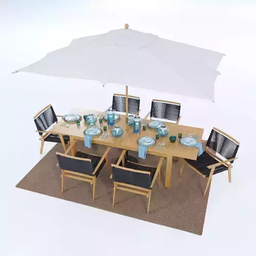 Outdoor furniture set