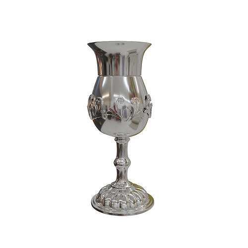 sliver Kiddush cup 3D model