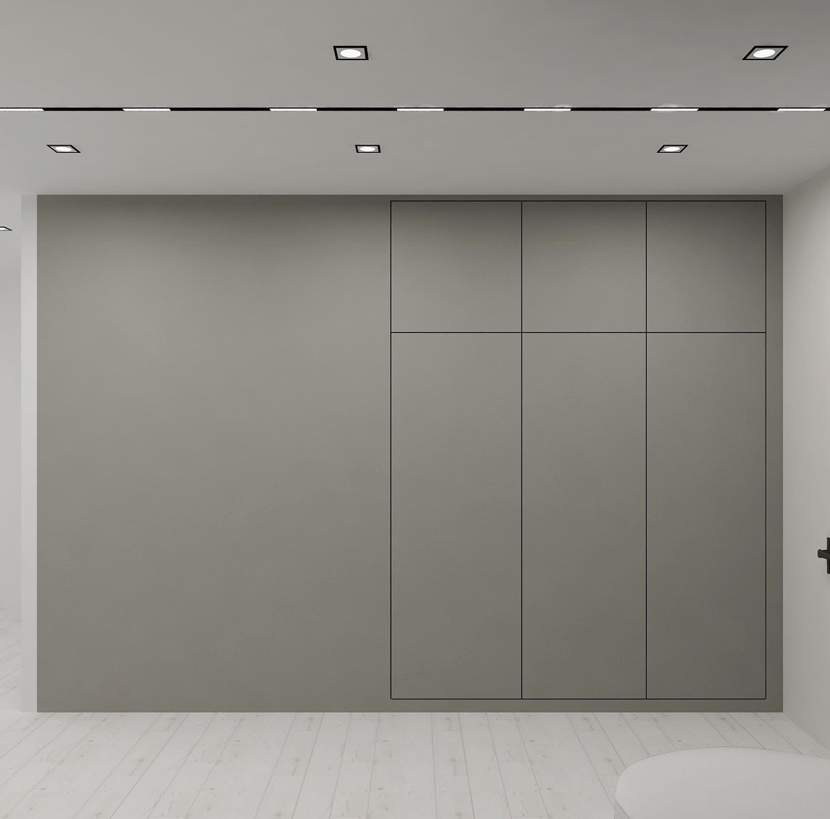 Empty room 3D model_3