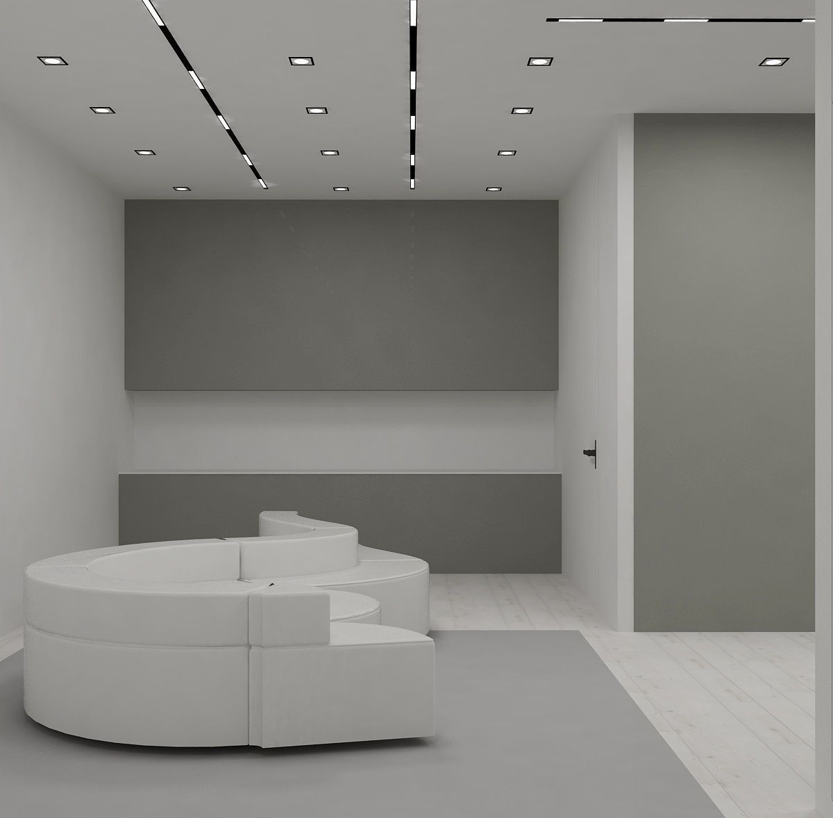 Empty room 3D model_5