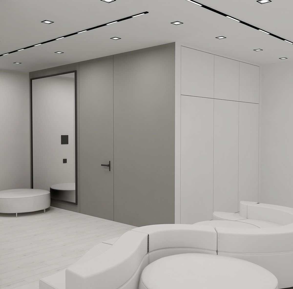 Empty room 3D model_1