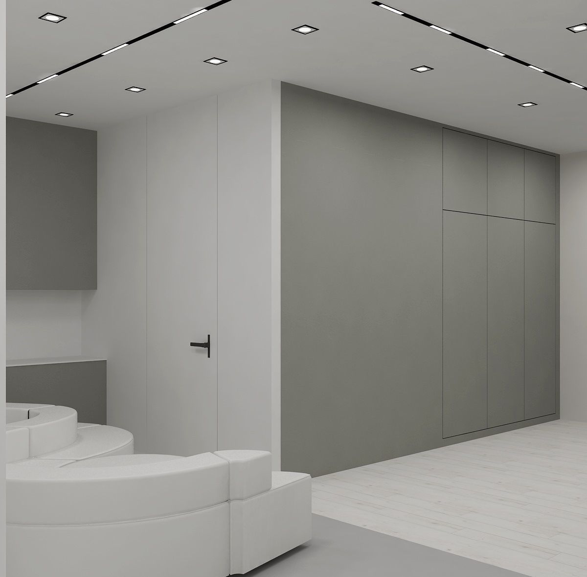 Empty room 3D model_4