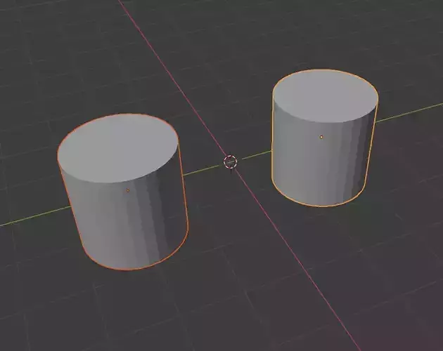 Cylinder 02 3D Model 3D model