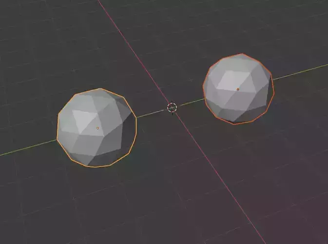Ico Sphere 02 3D Model