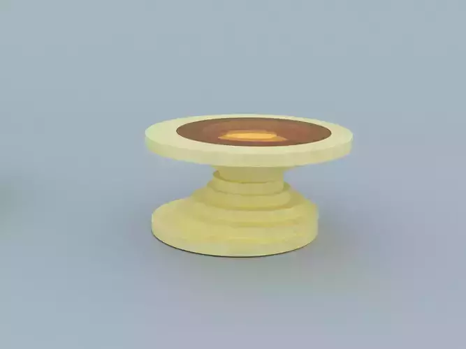 Table 3d model puzzle table Free low-poly 3D model