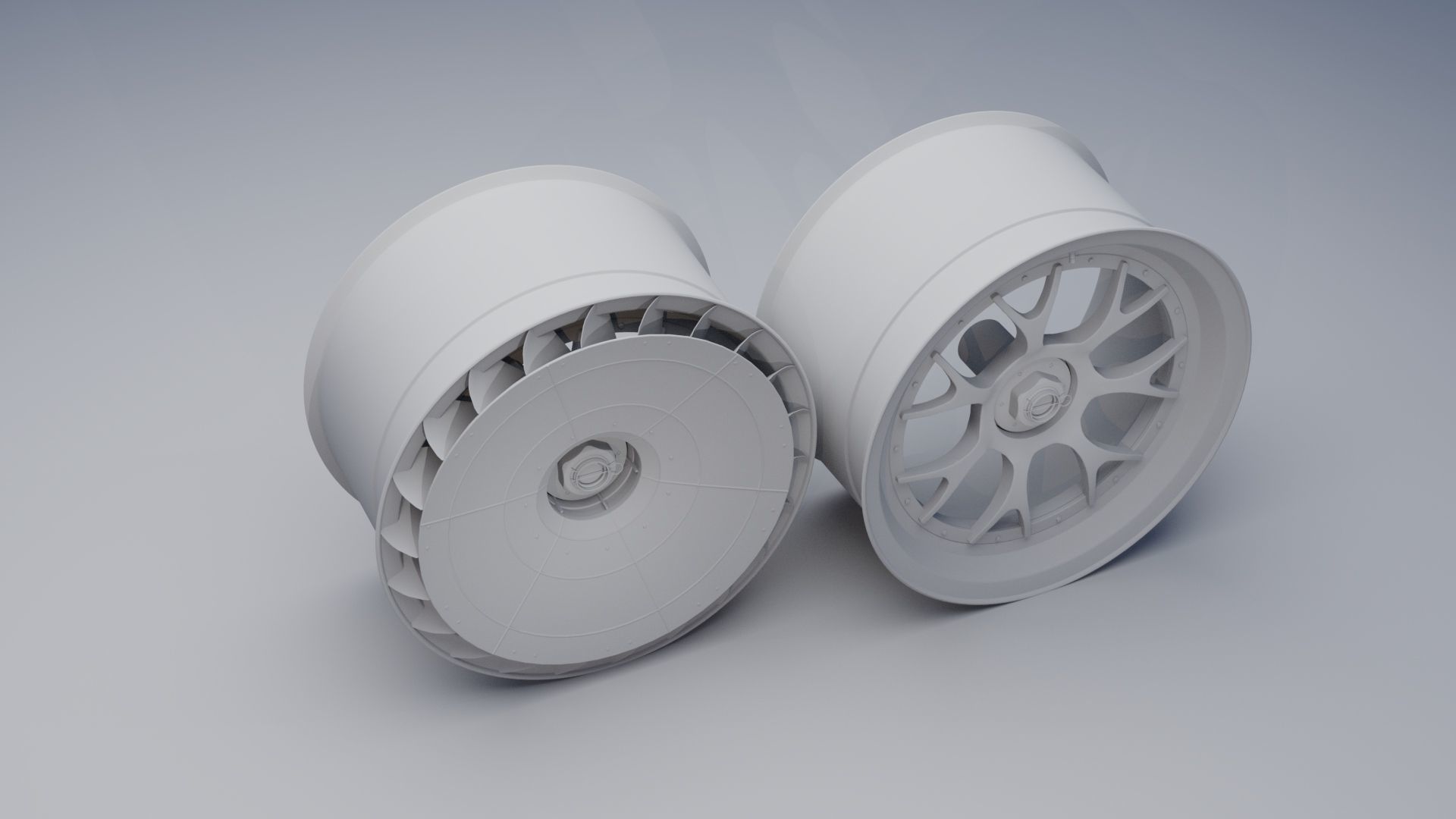 T32 Turbofan rim Low-poly 3D model_10