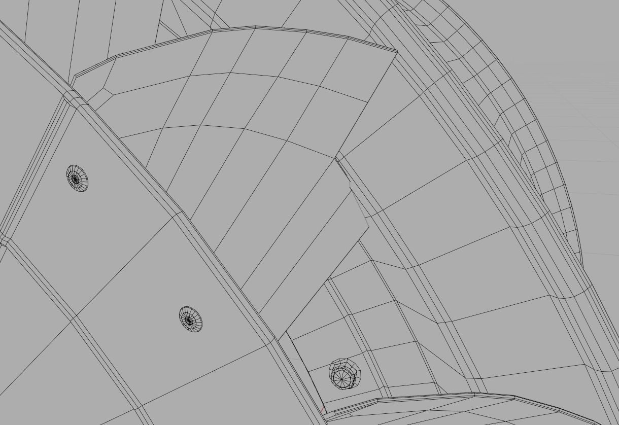 T32 Turbofan rim Low-poly 3D model_20