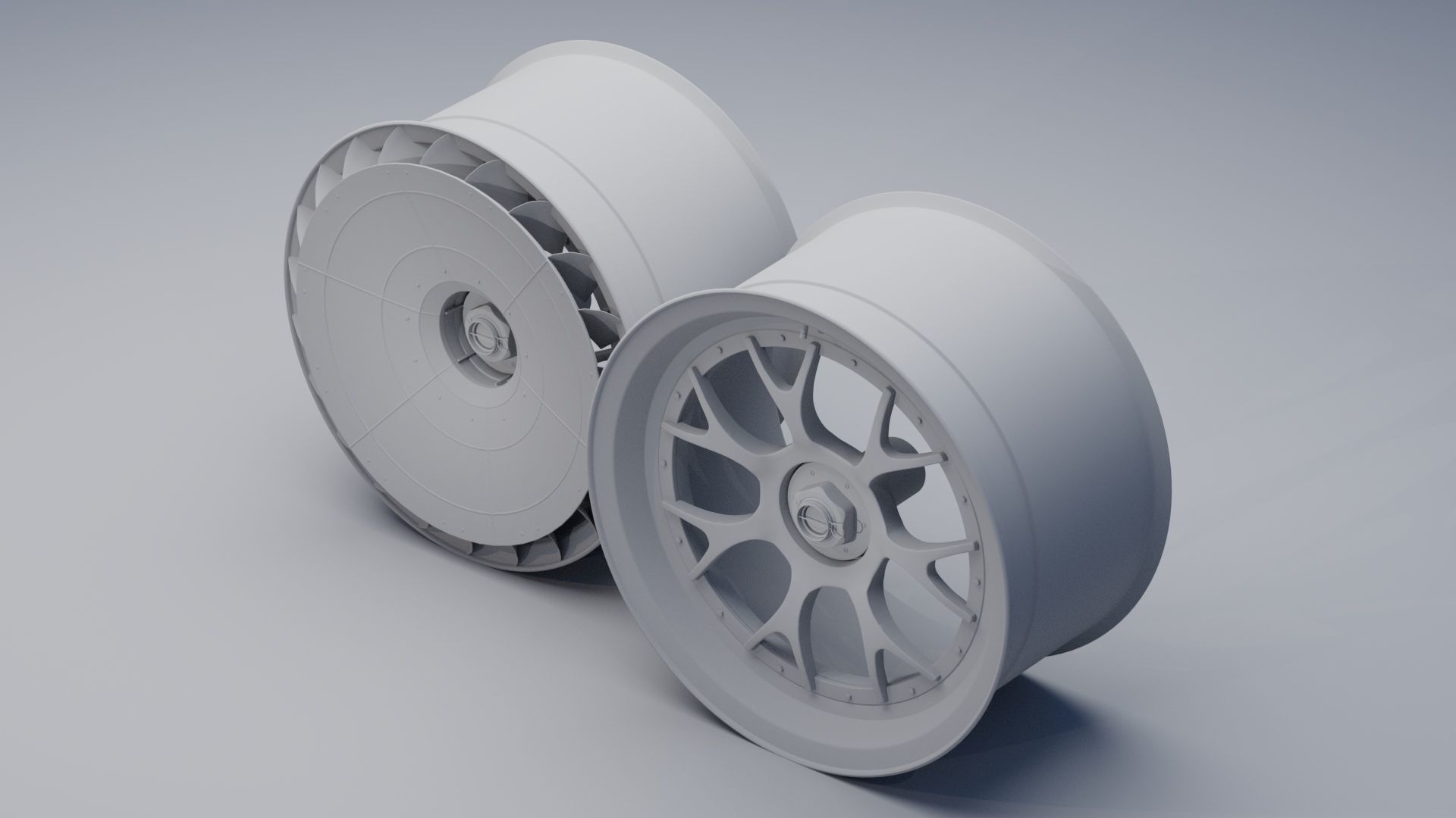 T32 Turbofan rim Low-poly 3D model_13
