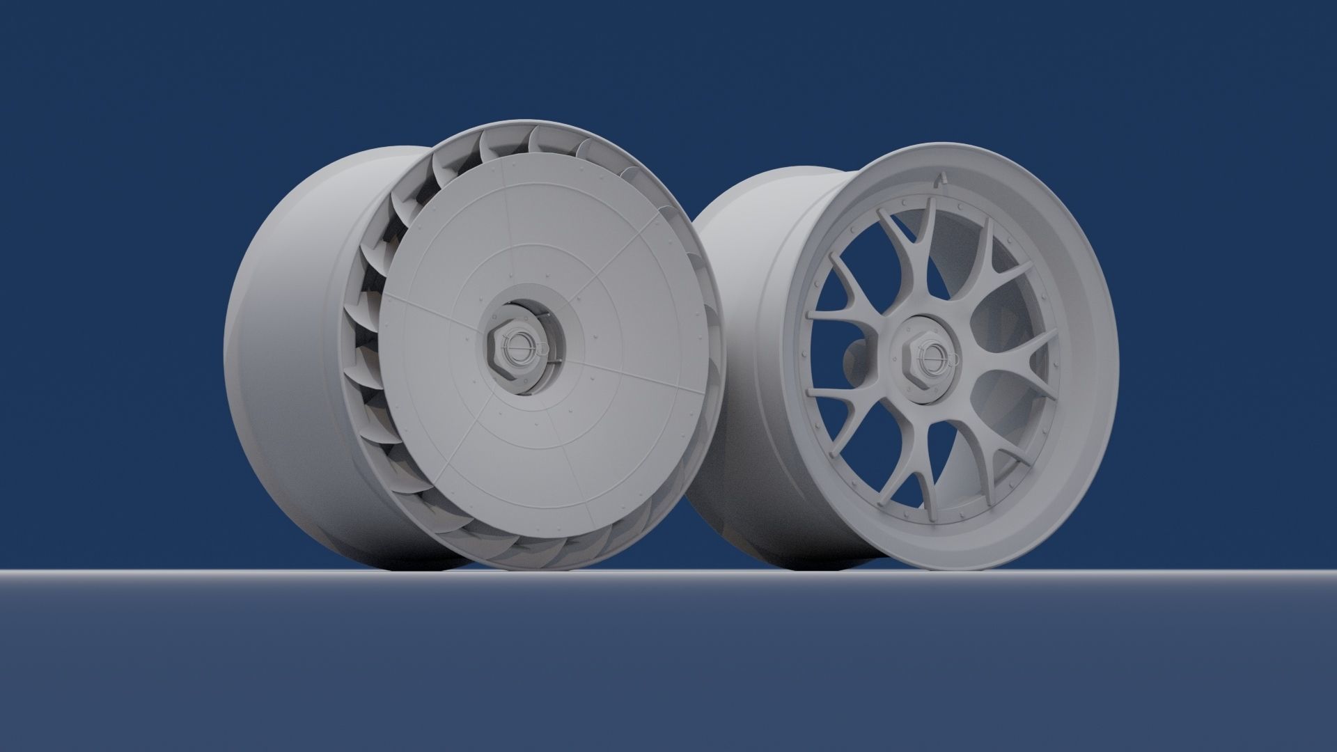 T32 Turbofan rim Low-poly 3D model_12