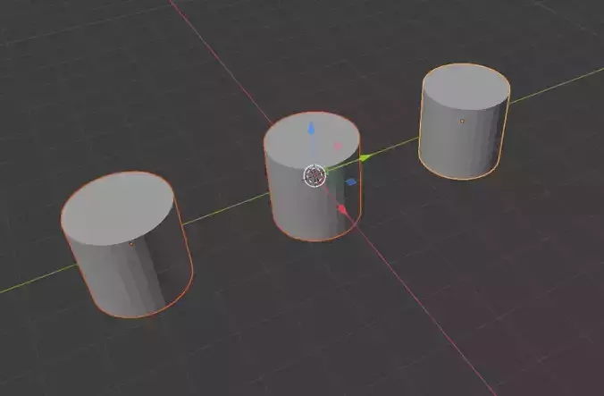 Cylinder 03 3D Model 3D model