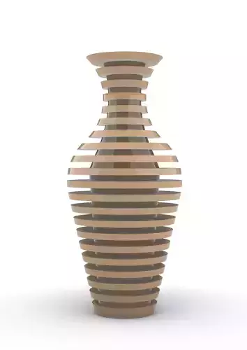 Onyx Textured Vase Statue Low Poly Formats 3DS 3DM MAX