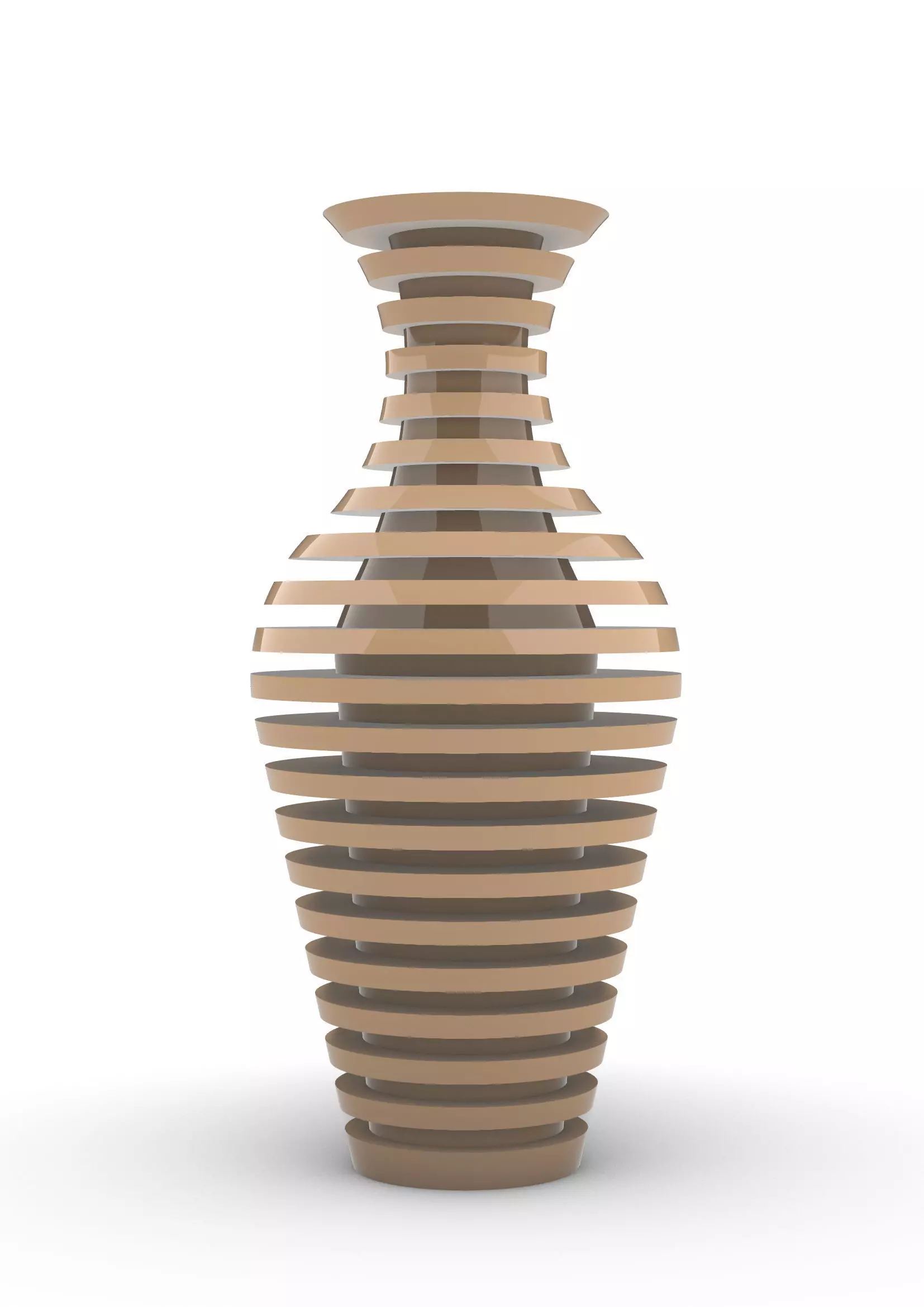 Onyx Textured Vase Statue Low Poly Formats 3DS 3DM MAX Low-poly 3D model_0