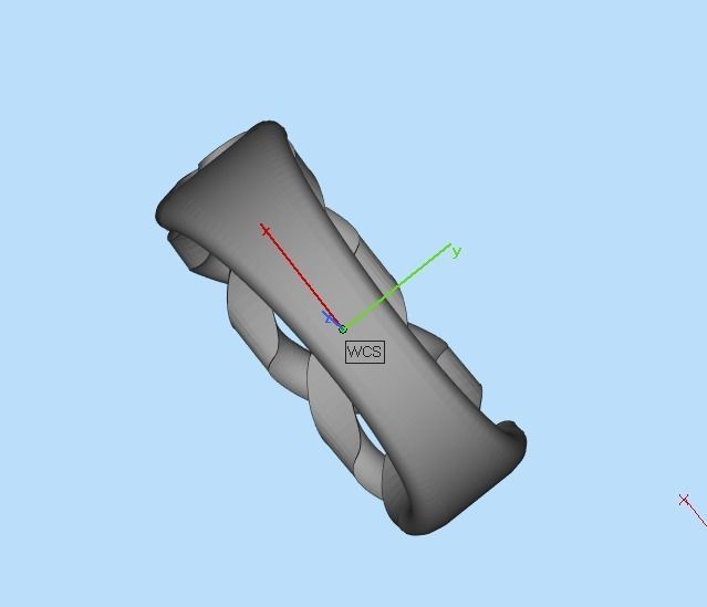 Cuban ring without diamond 3D print model_23