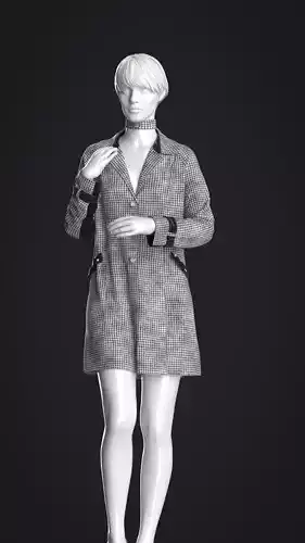 Blazer Jacket 3D model