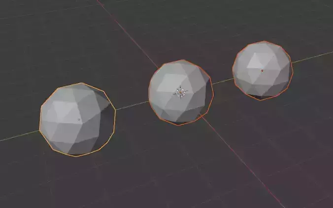 Ico Sphere 03 3D Model