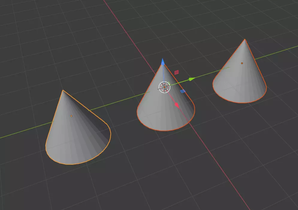 Cone 03 3D Model 3D model_0