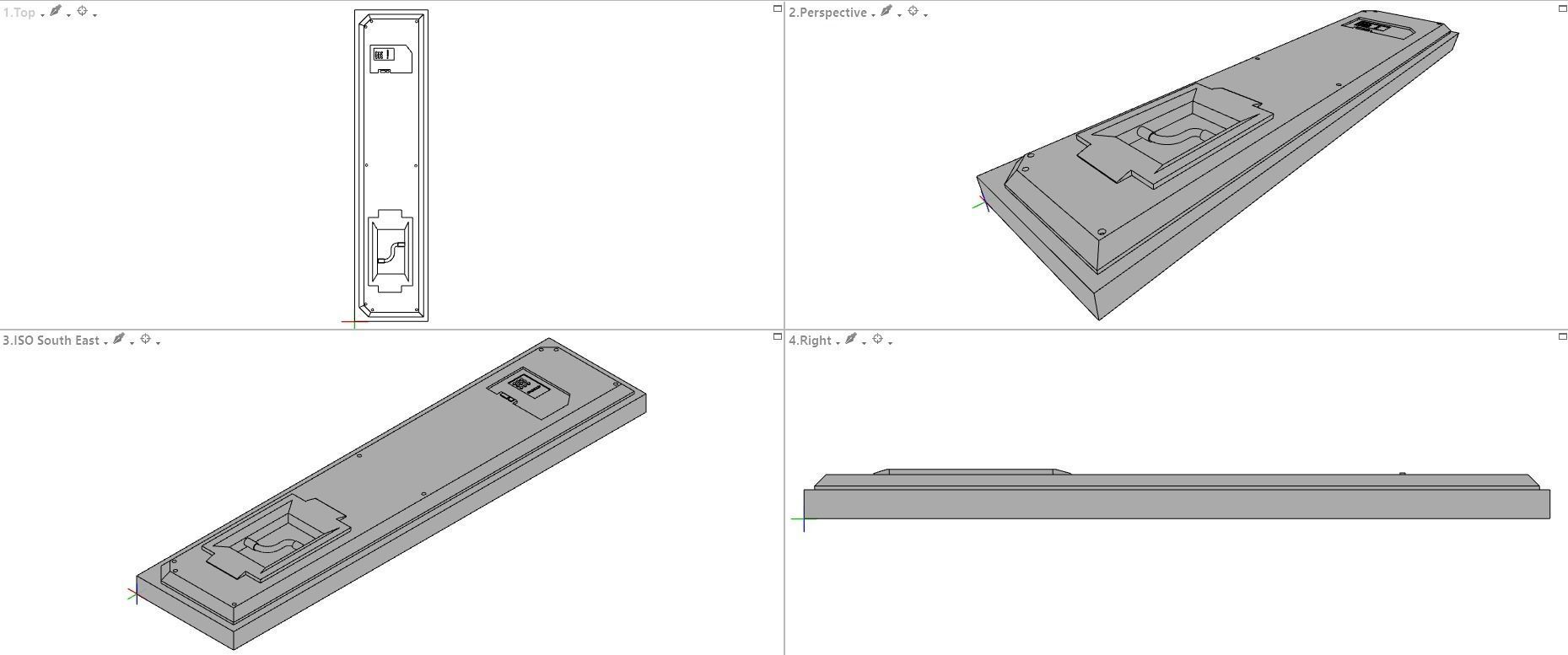 Sci-Fi Wall Panels Kit II - 18 Parts - Props 3D model_14