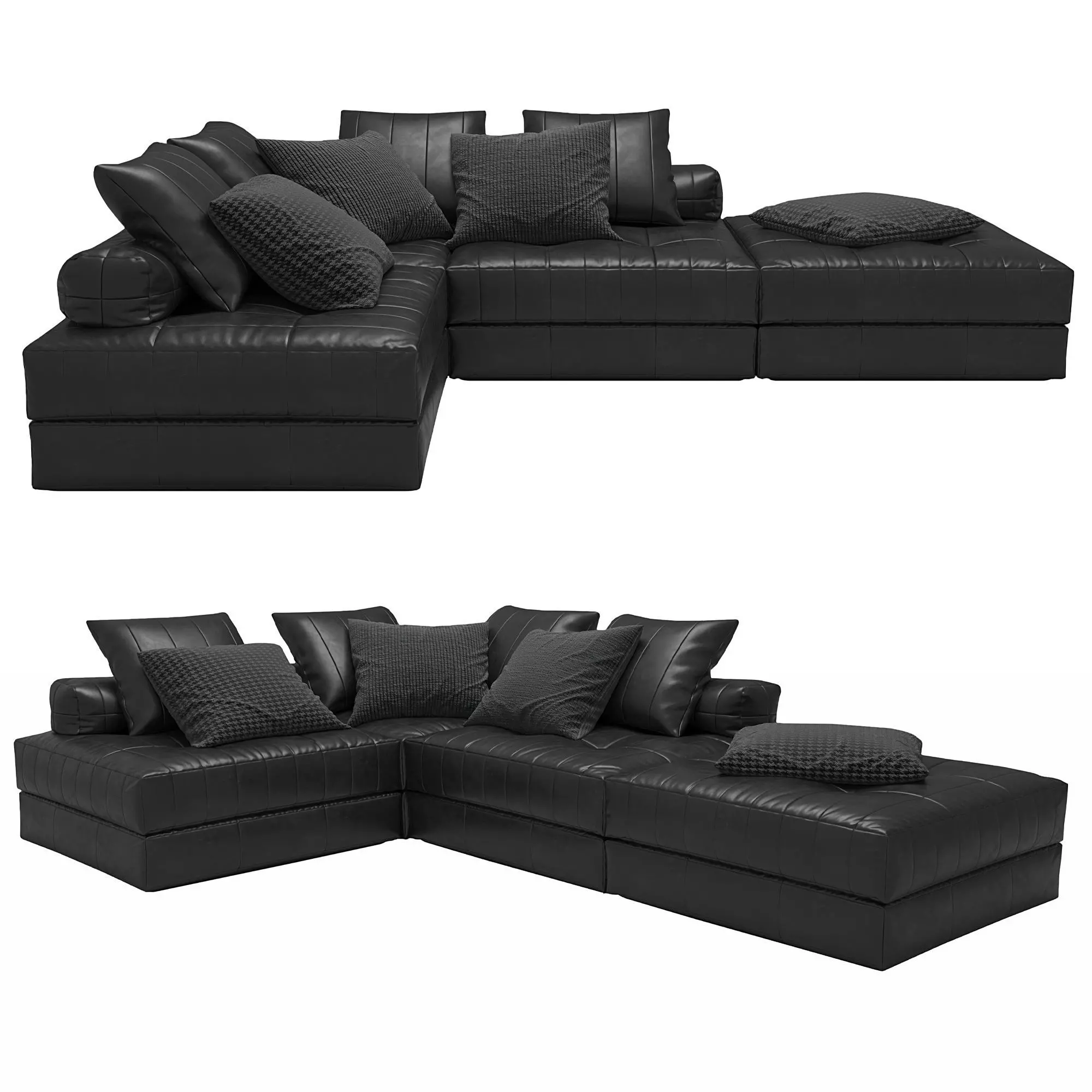 Convertible sofa By de Sede 3D model