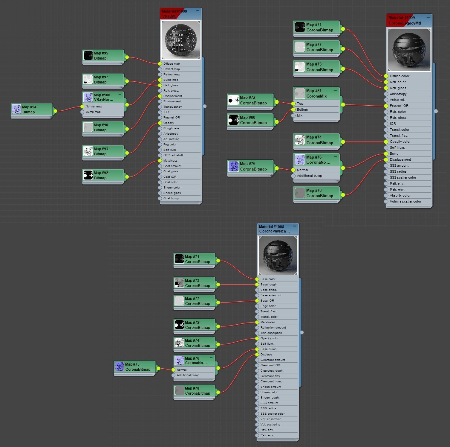 Professional USB Microphone PBR 3D model_4