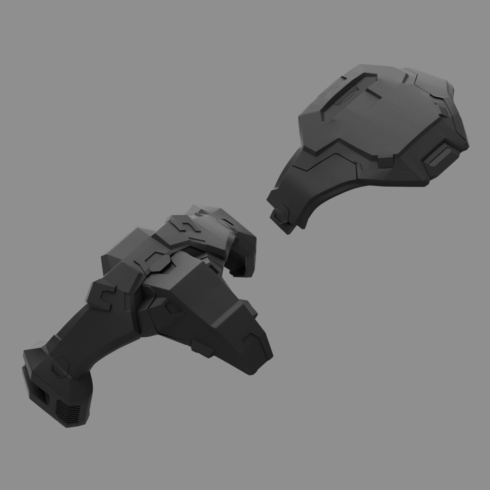 Halo Infinite Master Chief Armor 3D print model_7