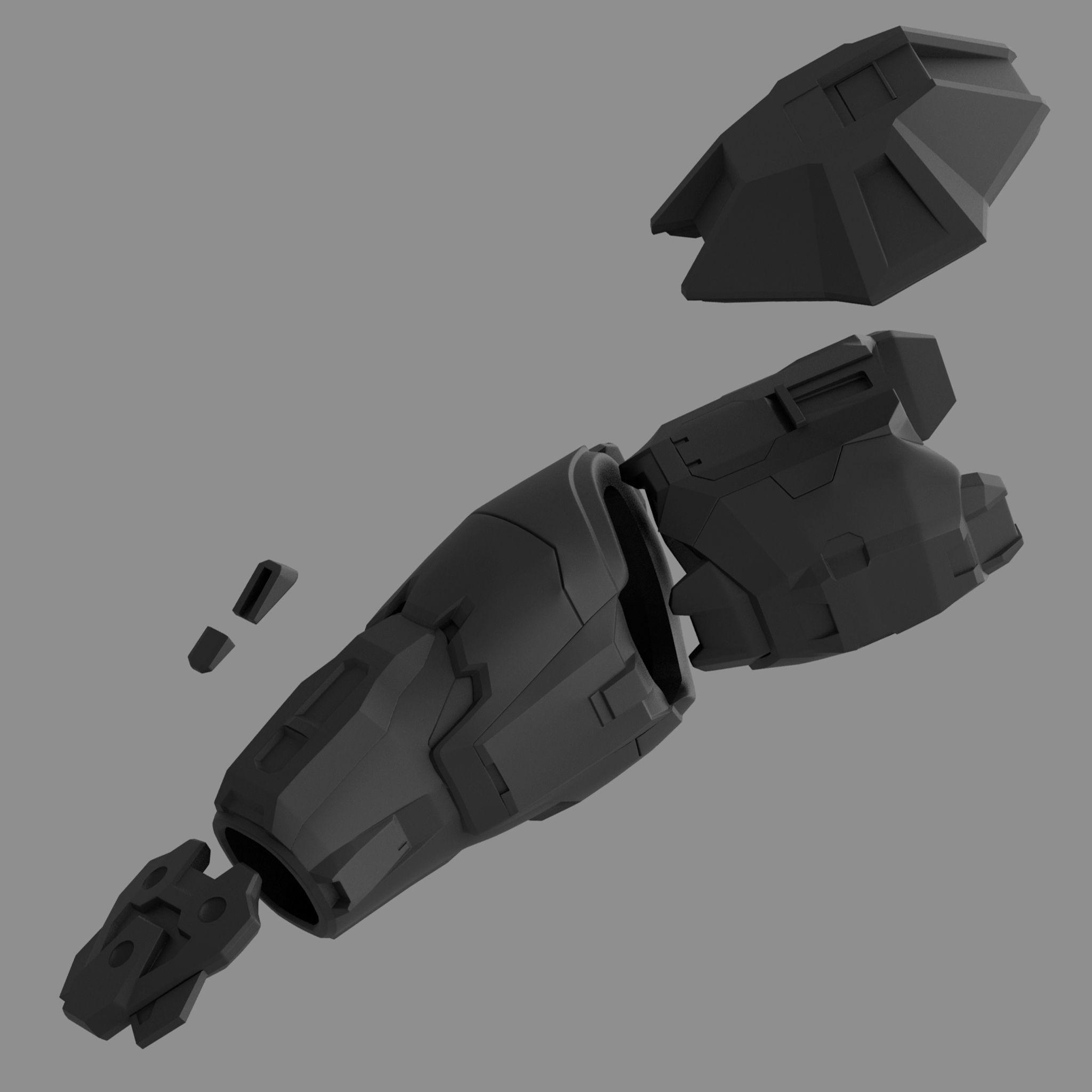 Halo Infinite Master Chief Armor 3D print model_5