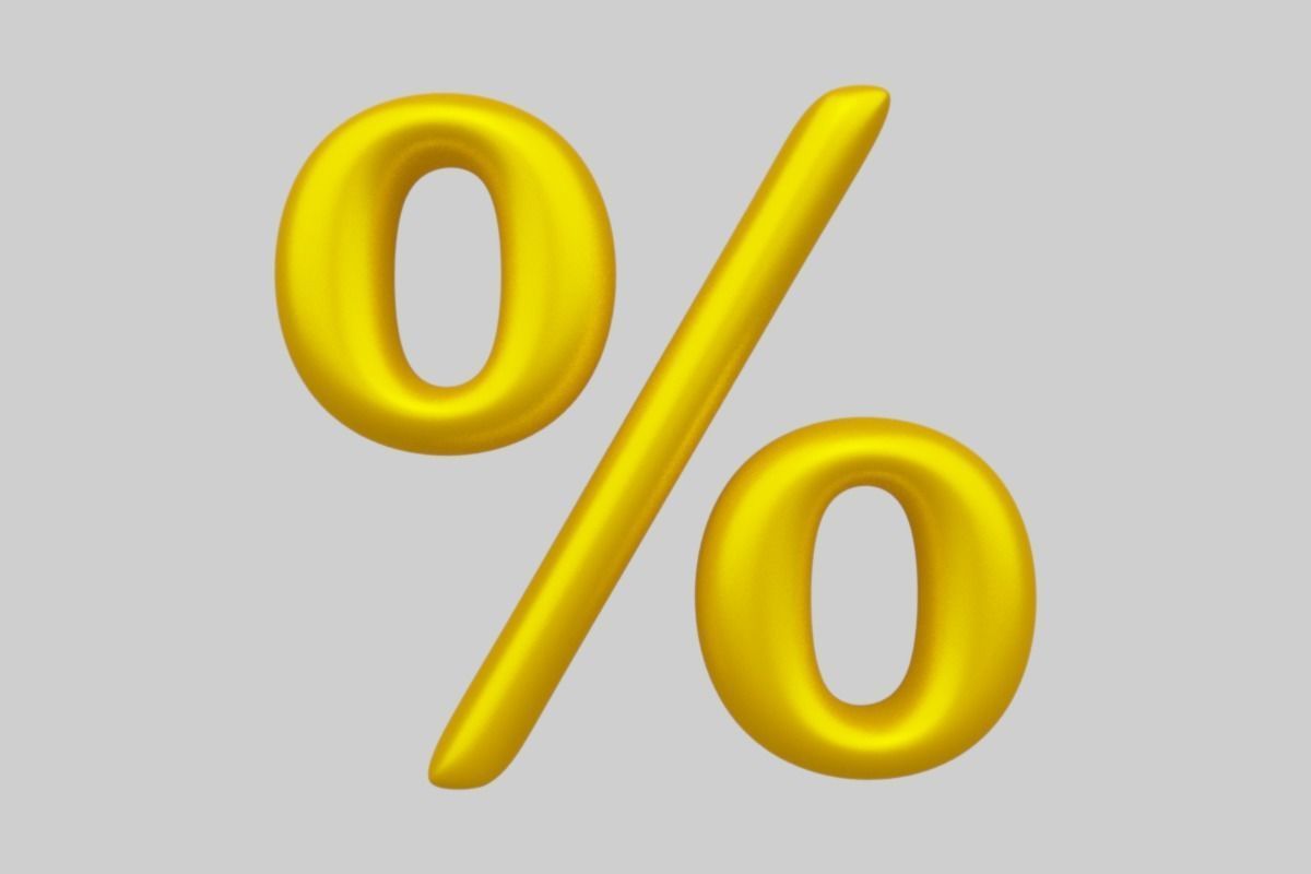 Golden Color Bubble Smooth Alphabet Letters 38 PCS 3D Models 3D model_38