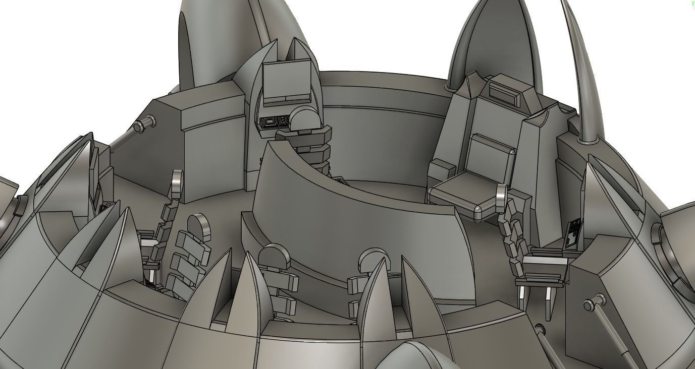 CIS command center 3D print model_2