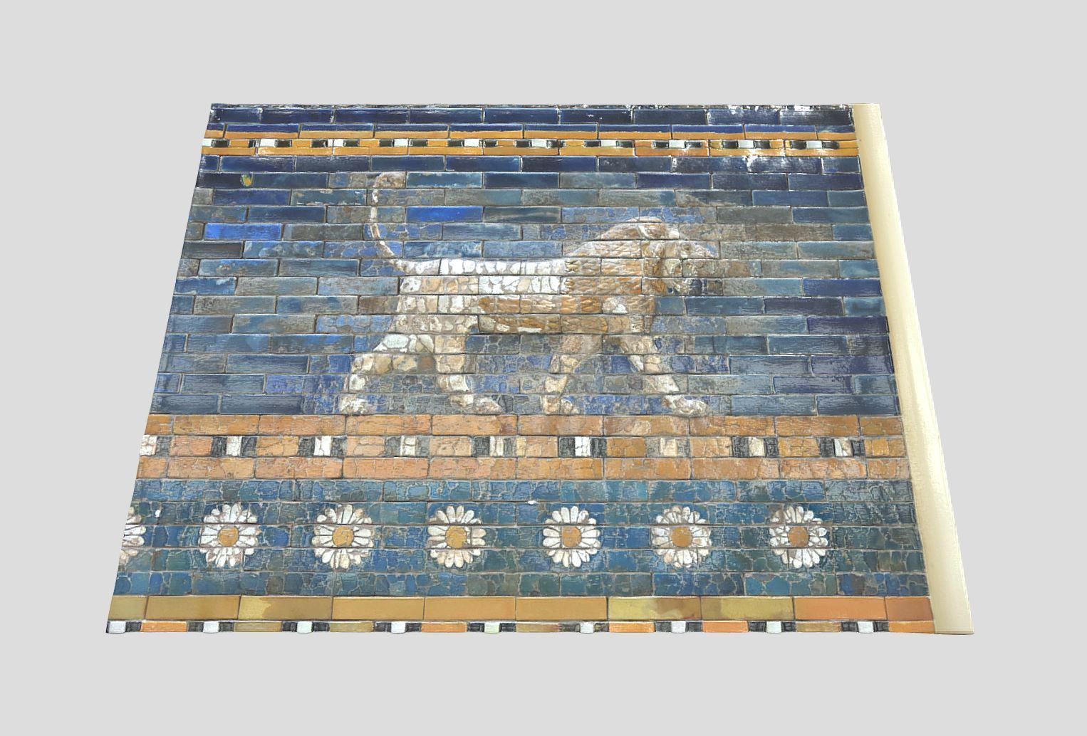  Babylon- Lion-Ishtar Gate Low-poly 3D model_3