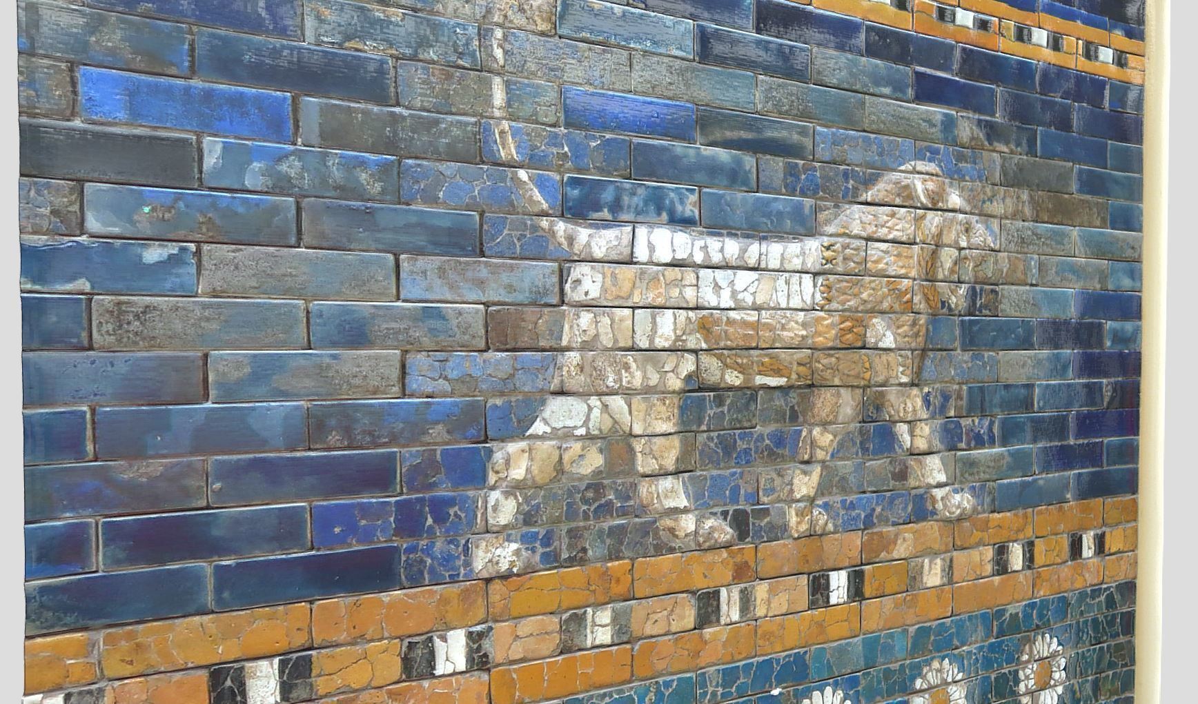  Babylon- Lion-Ishtar Gate Low-poly 3D model_6