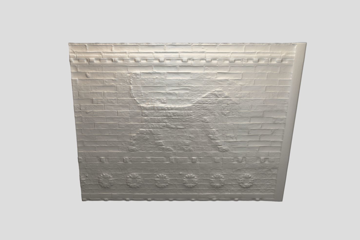  Babylon- Lion-Ishtar Gate Low-poly 3D model_8