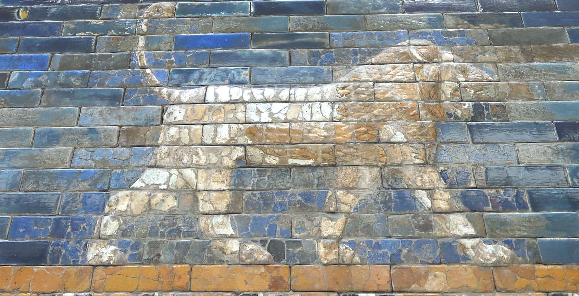  Babylon- Lion-Ishtar Gate Low-poly 3D model_5