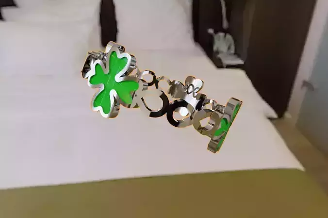 Lucky Ring Multi size 3D print model Lucky Ring Multi size 3D print model